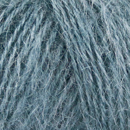 Mohair+Nettles+Wool, blå grå