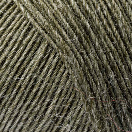 Soft Organic Wool+Nettles, oliven grøn