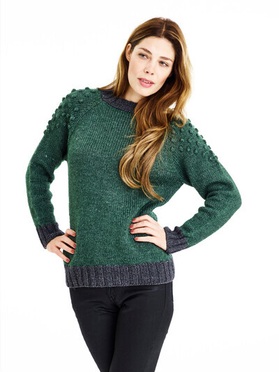 Sweater med knuder - PDF