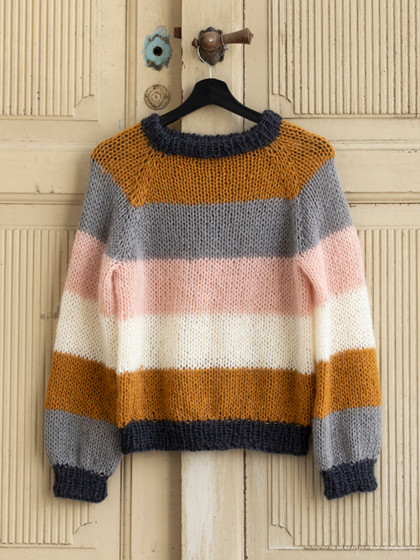 Mohair sweater til teens-PDF