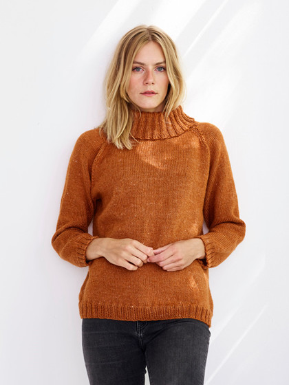 Anna - Sweater med krave-PDF