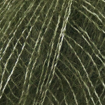 Silk+Kid Mohair, grøn oliven