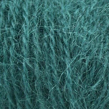 Mohair+Wool, grøn petrol