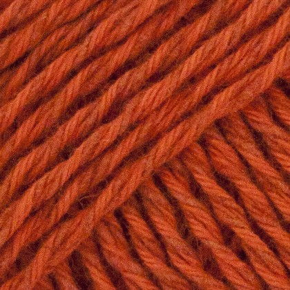 Hemp+Cotton+Modal, orangerød