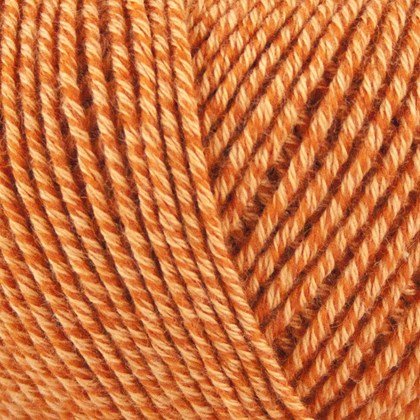 Fino Org. Cotton+Merino Wool, orange