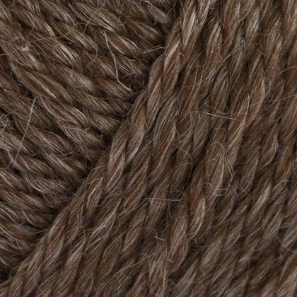 No.6 Organic Wool+Nettles, brun