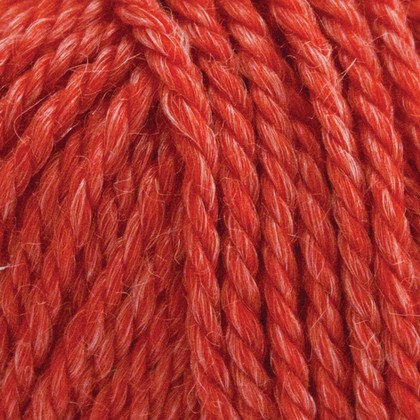 No.6 Organic Wool+Nettles, rød