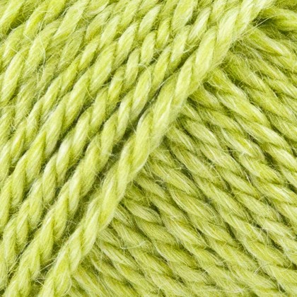 No.6 Org. Wool+Nettle Fibers, lime