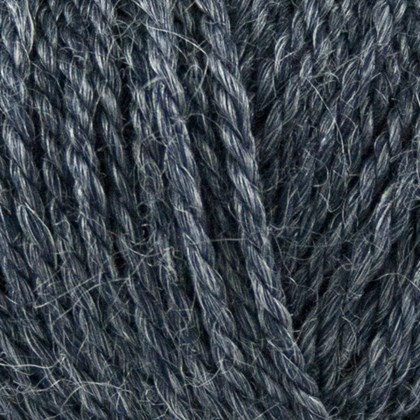 No.4 Organic Wool+Nettles, mørk blå