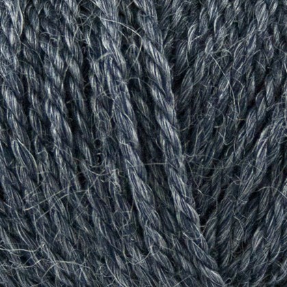 No.4 Organic Wool+Nettles, mørk blå