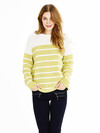 Stribet oversize sweater - PDF