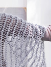 Sille - Sjal/tørklæde i netmønster