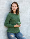 SWEATER MED RAGLAN MIDT FOR