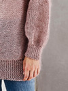 Simone - Trøje strikket på tværs