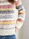 Sweater med melerede striber-PDF