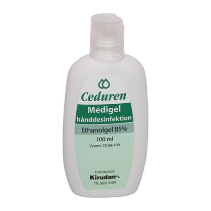 CEDUREN Medigel desinficerende gel 100 ml 85%