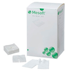 Mesoft Non woven slidskompres 10x10 cm steril