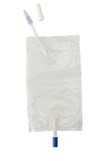 Urinpose Tømbar, 600 ml, 10 cm slange