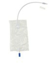 Urinpose Tømbar, 600 ml,  35 cm slange