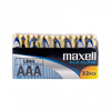 Maxell Long life Alkaline AAA/LR03 Shrink batterier, 32 stk