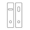 Randi Line 18 Smalprofilskilt 7390.01AA greb/cyl./vrider