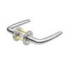 Randi Line 18 dørgreb 707104 L-form massiv roset CC30