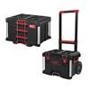Milwaukee packout trolleykuffert + kuffert m. 3 skuffer