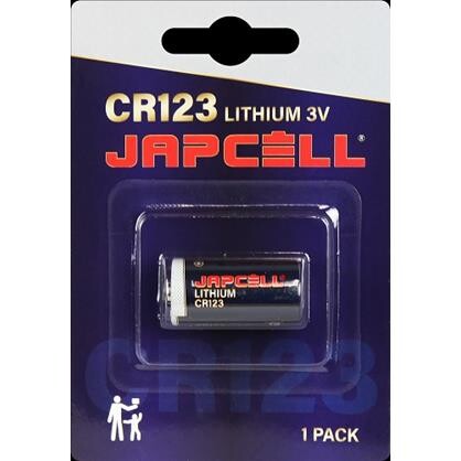 Japcell batteri CR123 lithium batteri