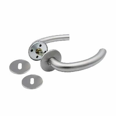 ProZafe Dørgreb 19 C m. klips Ros. CC 30/38 mm, Børstet