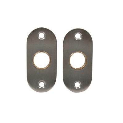 ProZafe dørbrebsroset, Smalprofil, CC 49 mm, Børstet