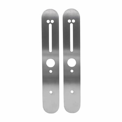 Smart Lock dækskilt t/ DZ 2000, 2 stk, sølv