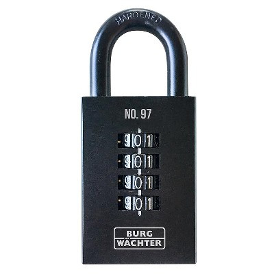 BURG Wächter hængelås m. kode combi lock 97 50 SB