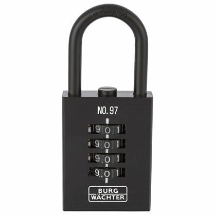 BURG Wächter hængelås m. kode combi lock 97 50 SB