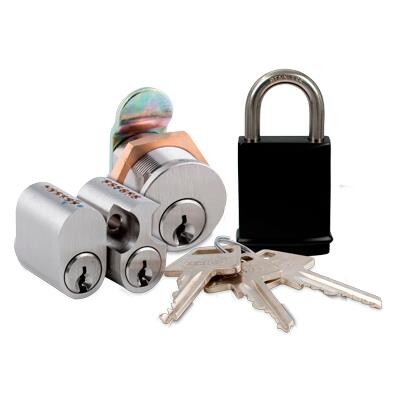 Lockit cylindersæt 1x7762 Rok, 1x7767, 1x7726