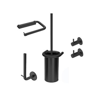 d line badeværelsessæt, PVD Sort