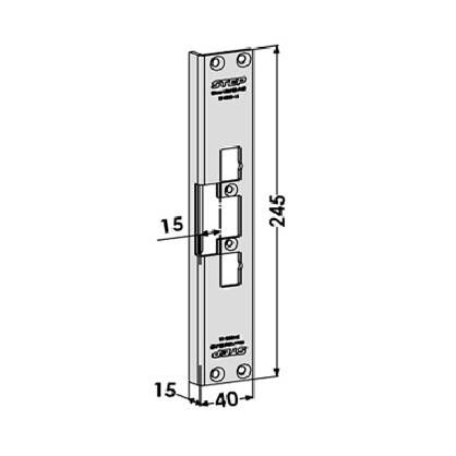 STEP 40,90 preload stolpe vinklet ST4002-10