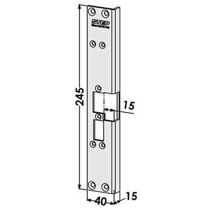 STEP 60 stolpe vinklet ST6504V