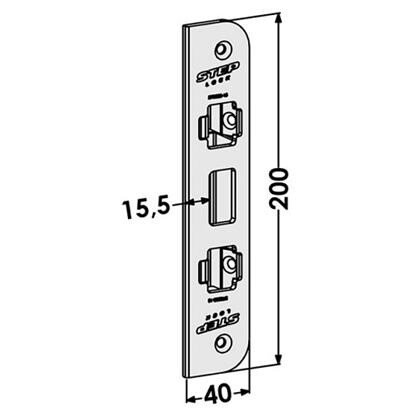 STEP 9009-15 Mekanisk slutblik t/ motorlås 550/551