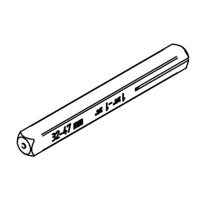 SALTO XS4 grebspind SP00993-C8 Gulkromateret