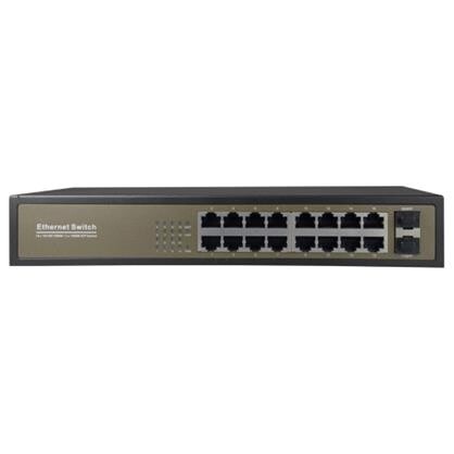 Desktop switch 10/100/1000 Mbps 16 port + SFP