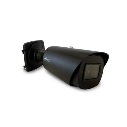 Milesight AI Pro Bullet Plus IP kamera, motoriseret, sort