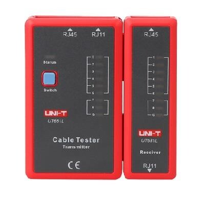 UNI-T Kabeltester til netværkskabler, UT681L.