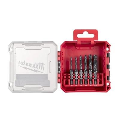 Milwaukee Kombitap sæt HSSG 1/ 4'' 6 dele.