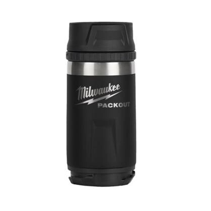Milwaukee Packout termokop 335 ml. med drikkelåg.