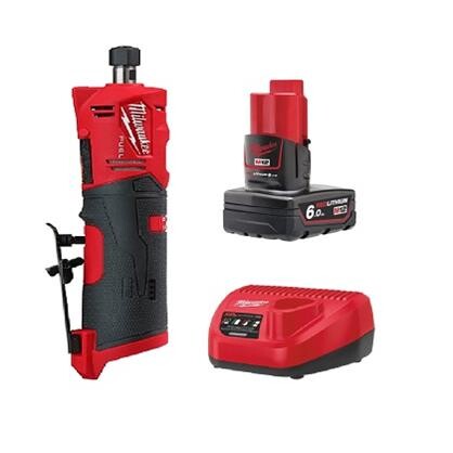 Milwaukee ligesliber M12 FDGS - Med lader og batteri.
