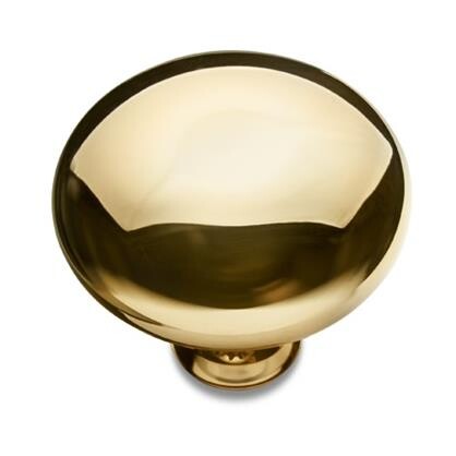 Randi fast knop P1082 messing