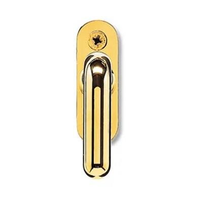 Randi vinduesgreb C-form, P3721 / P3722 Ø14mm, poleret messing. 