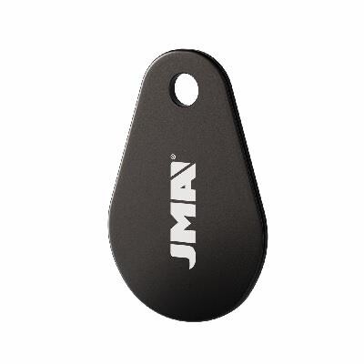 JMA Rebadge nøglebrik LF Budget , Sort, 125 KHZ