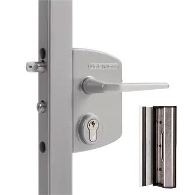 Locinox Port Låsekasse 40 mm firkantrør, m. slutblik
