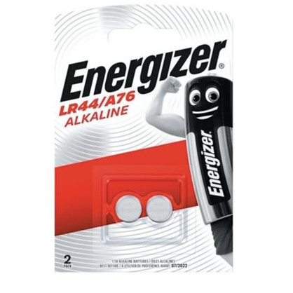 Energizer batteri LR44 pk. a 2 stk.